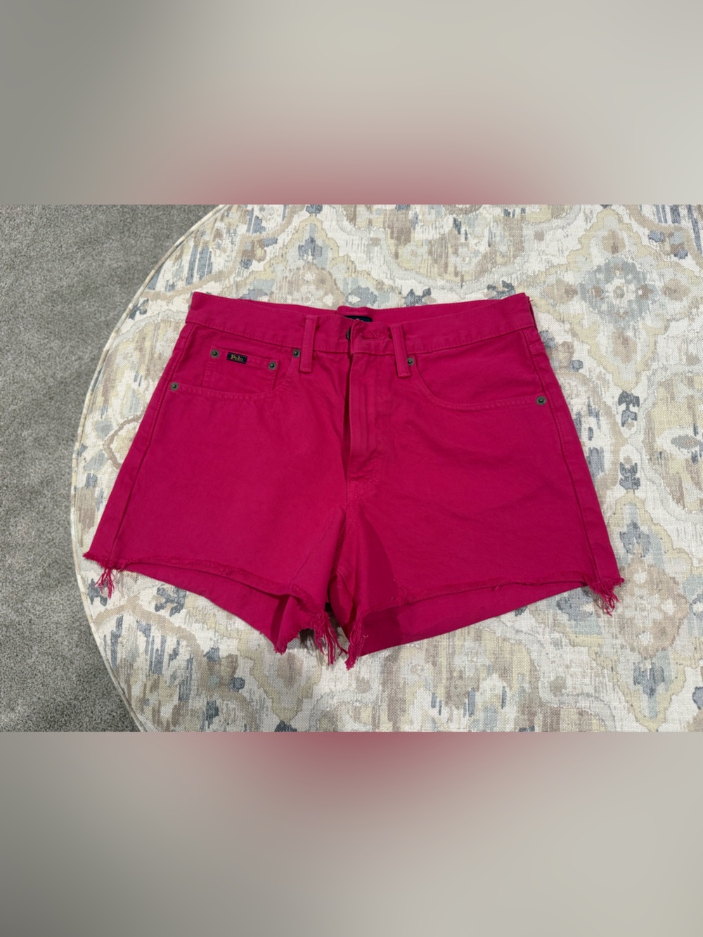 Polo Ralph Lauren crosby relaxed fit Women’s Pink Shorts Size 26